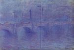 Клод Моне Мост Ватерлоо, эффект тумана 1903г Эрмитаж С-Петербург